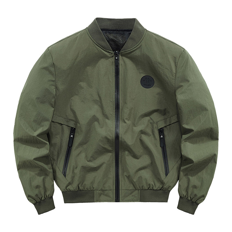 (mesh back) thin MA-1 flight jacket