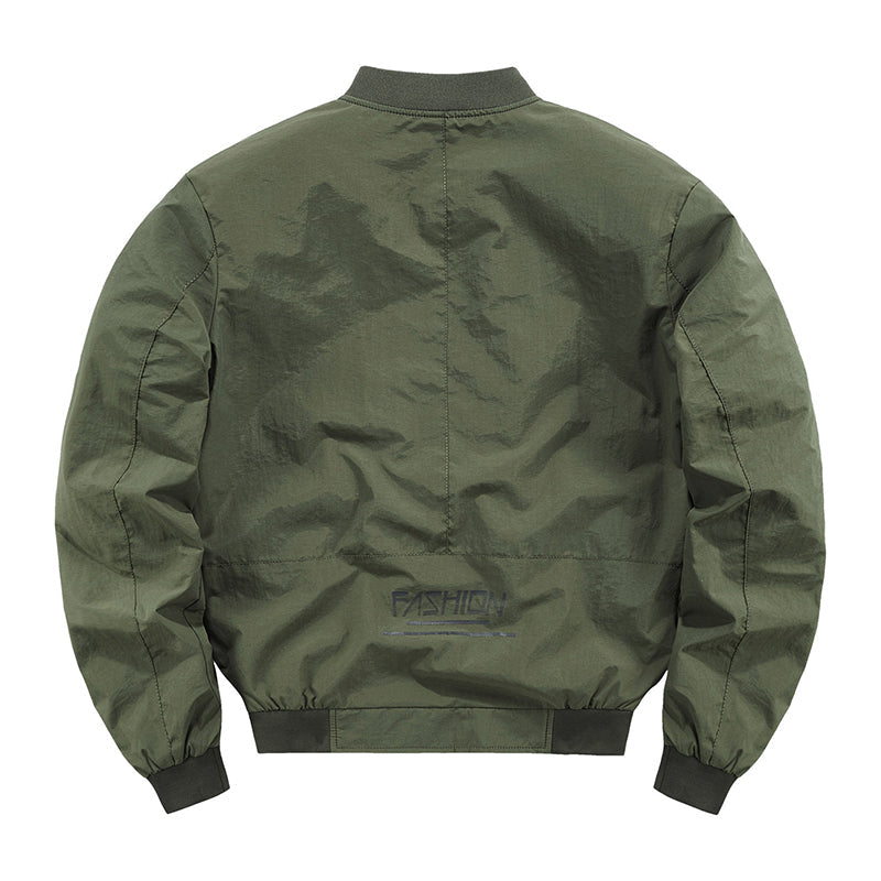 (mesh back) thin MA-1 flight jacket