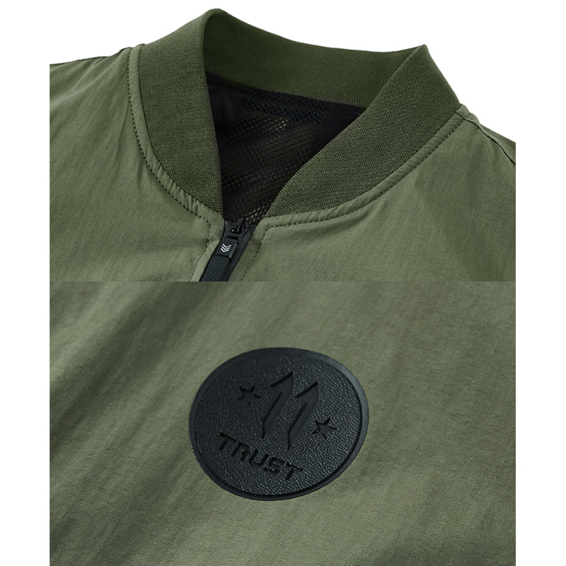 (mesh back) thin MA-1 flight jacket