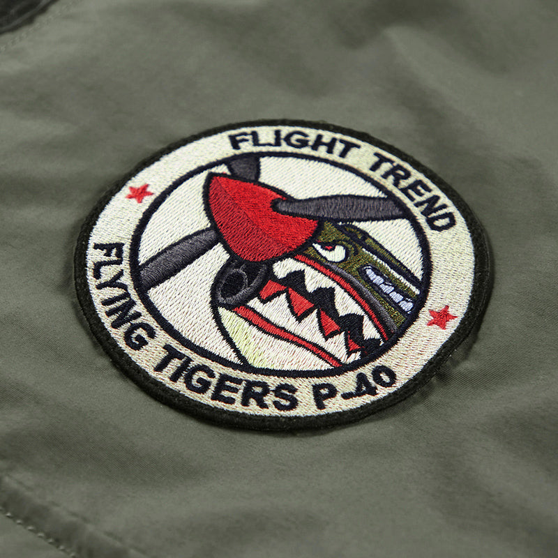 (FLYING TIGER/ flying tiger) MA-1 flight jacket