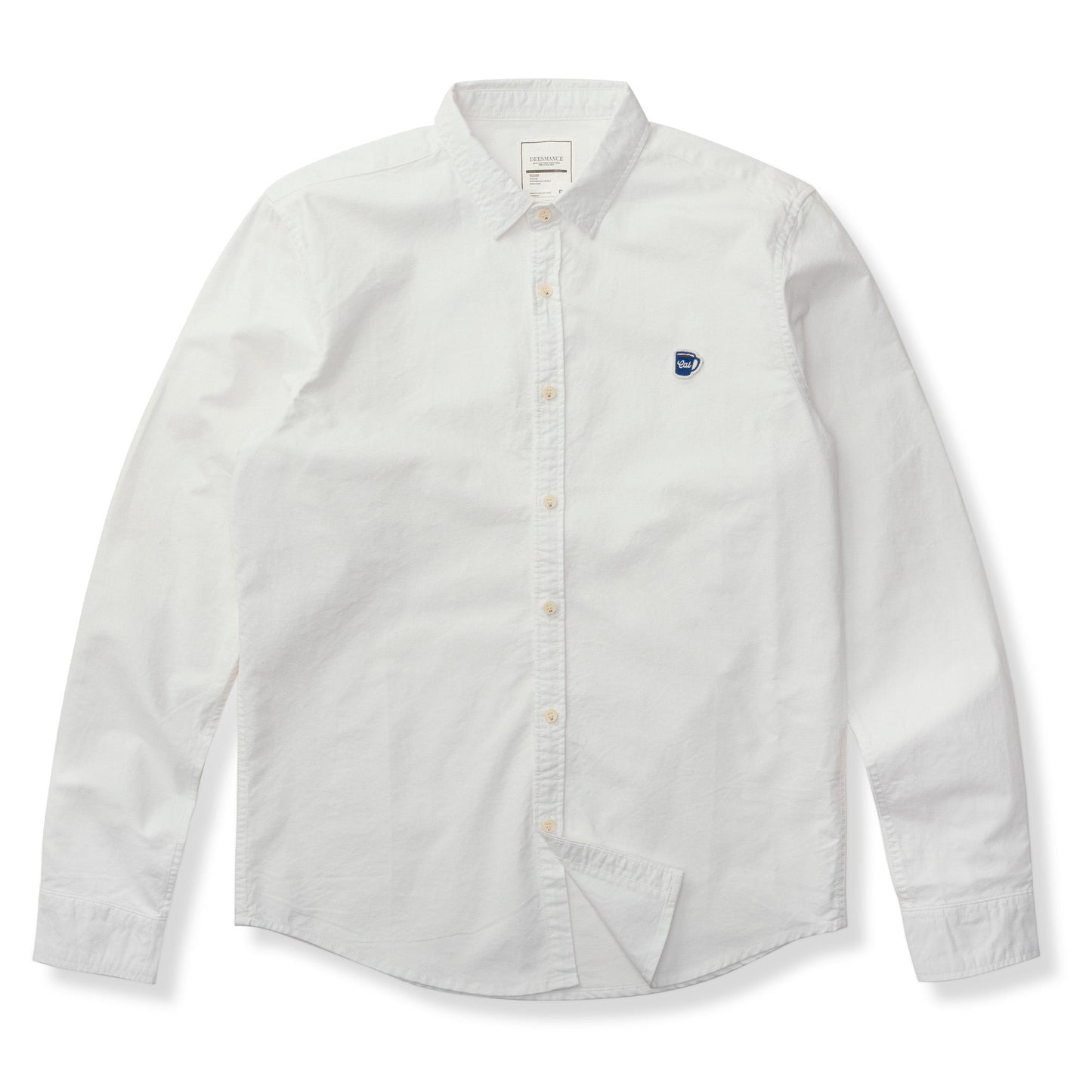 mini cup embroidery oxford work shirt