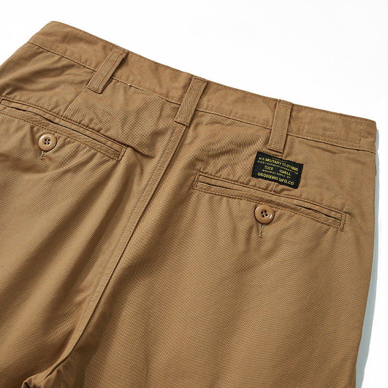 Cropped easy slacks