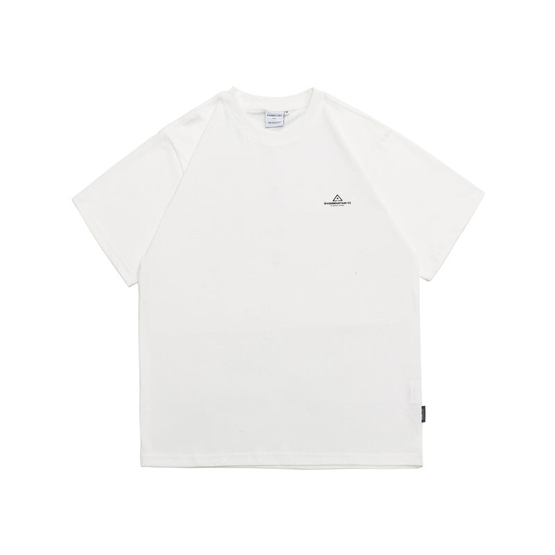 Simple printed short sleeve t-shirt