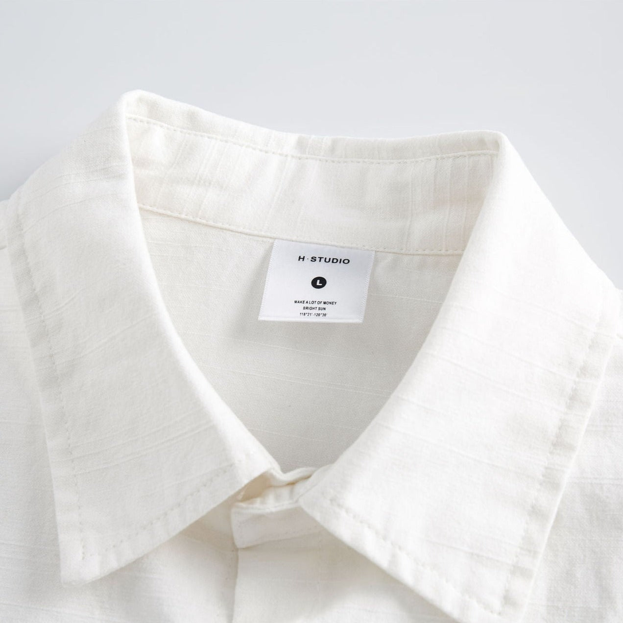 Irregular Paisley Print Cotton Short Sleeve Shirt