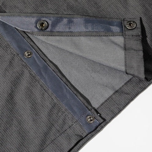 Unique no-collar plain short-sleeved shirt