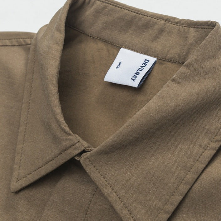Pocket Outdoor Short Sleeve Work Shirt