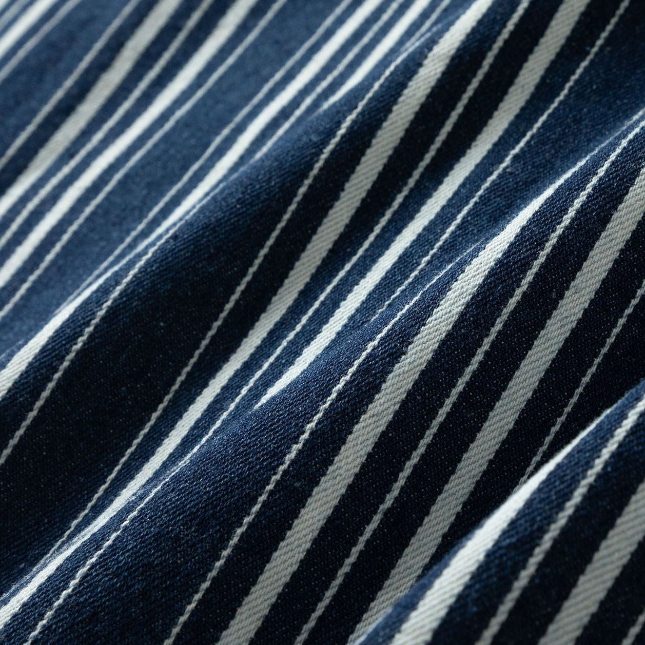 Classic striped long-sleeved shirt