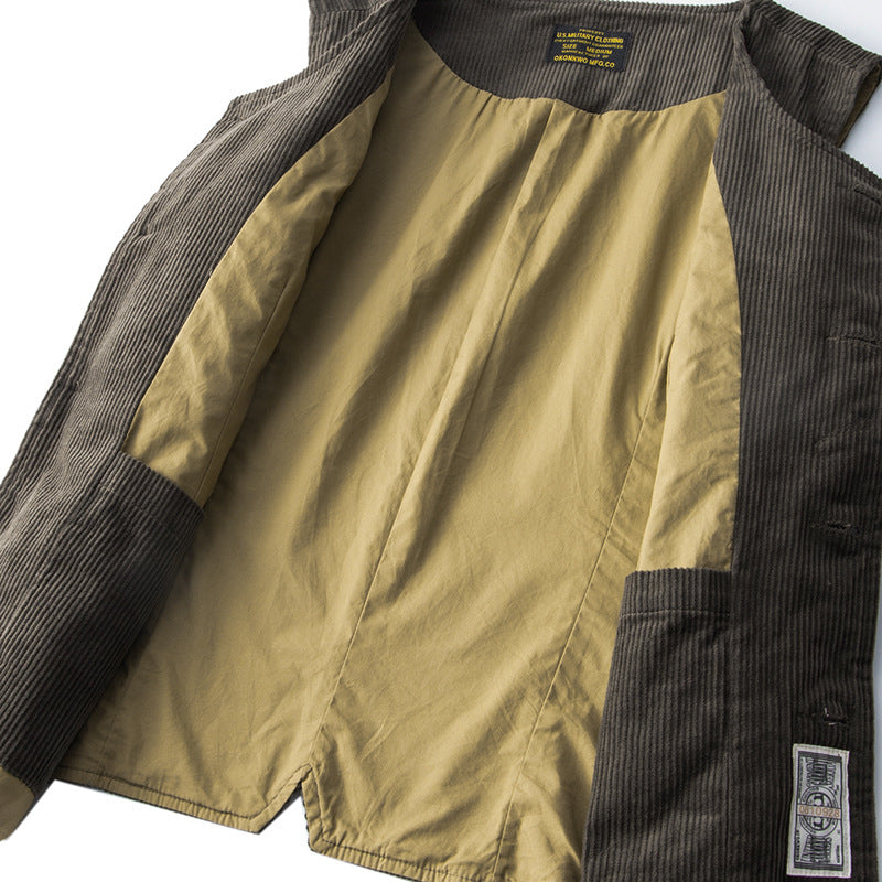 vintage corduroy work vest