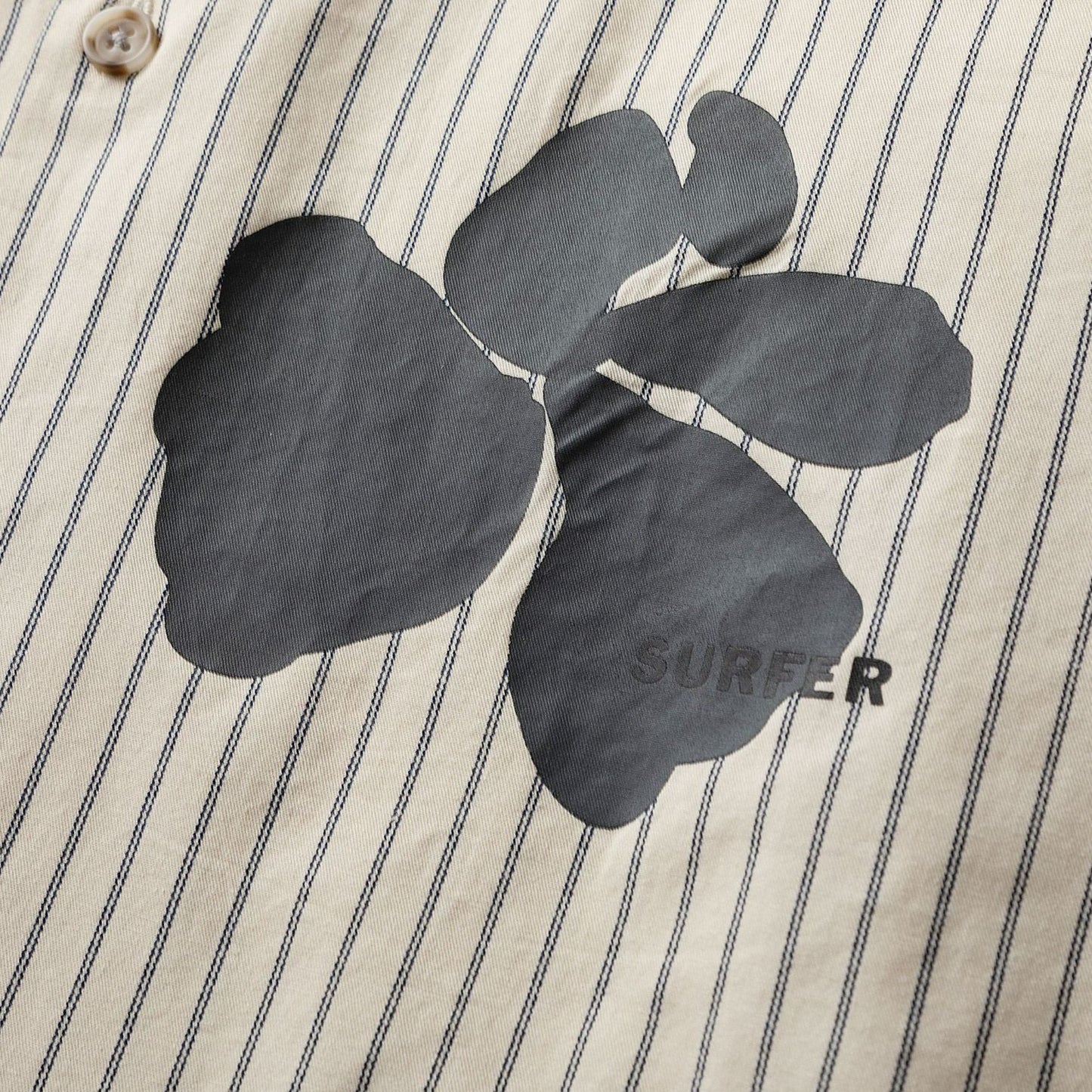 COTTON STRIPE PRINT SHIRT