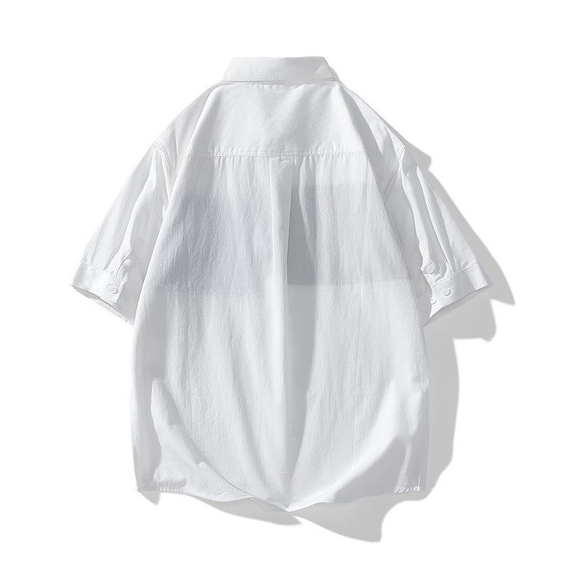 Fashion switching short sleeve shirt