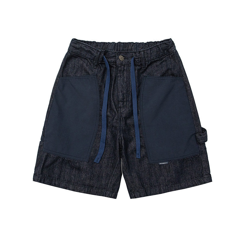 Switch denim shorts