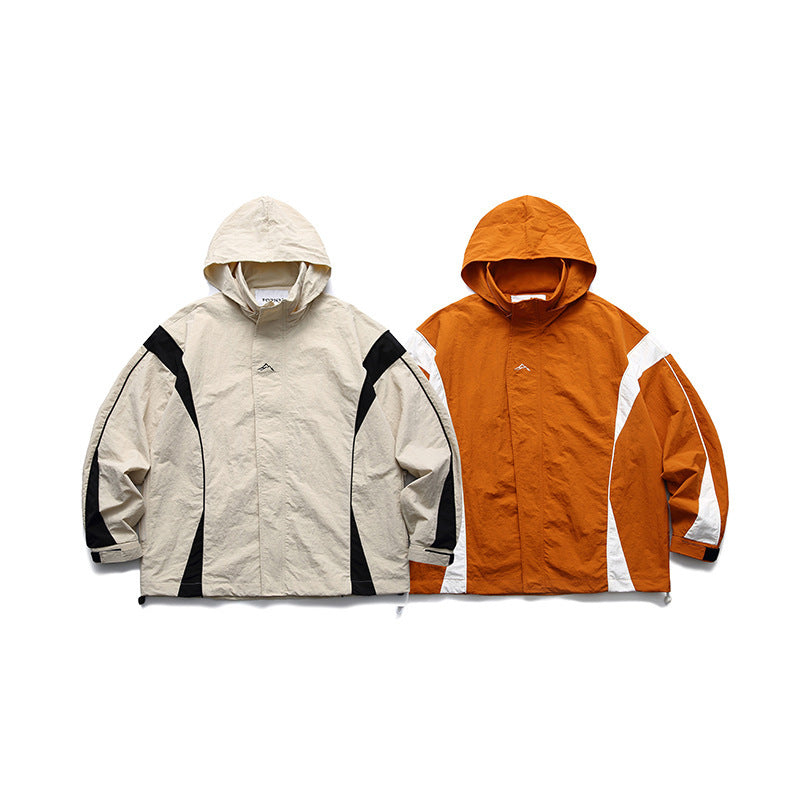 Outdoor Retractable Hood Mountain Jacket
