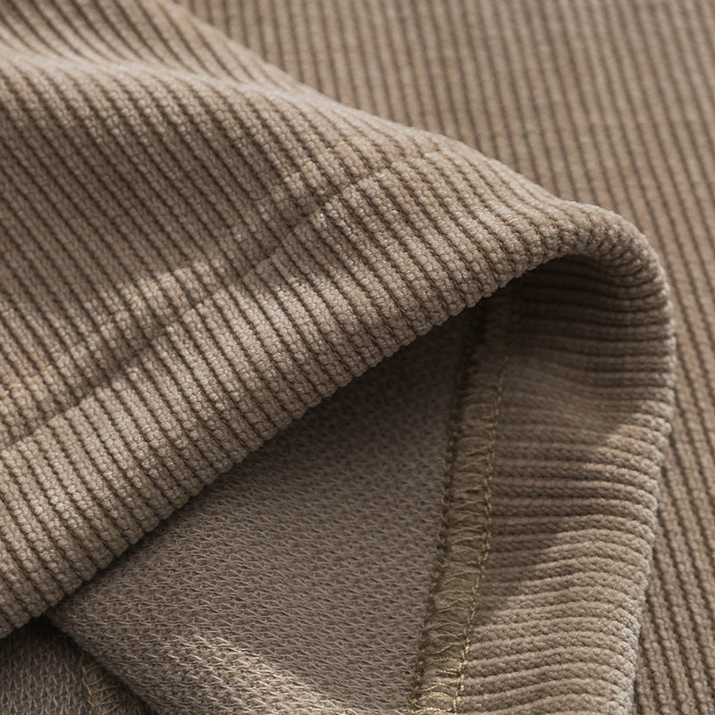 Raglan Color Corduroy Sweat