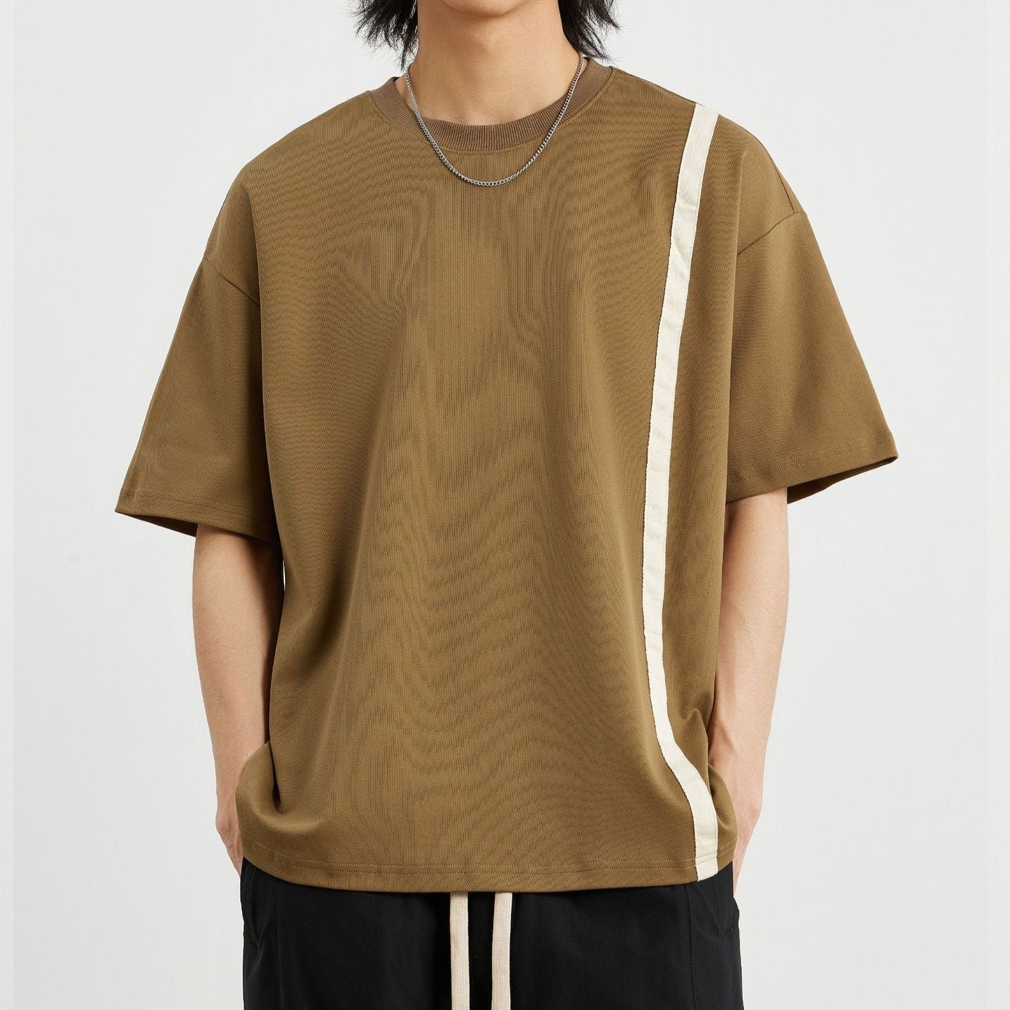 A luxurious, relaxed-fitting T-shirt