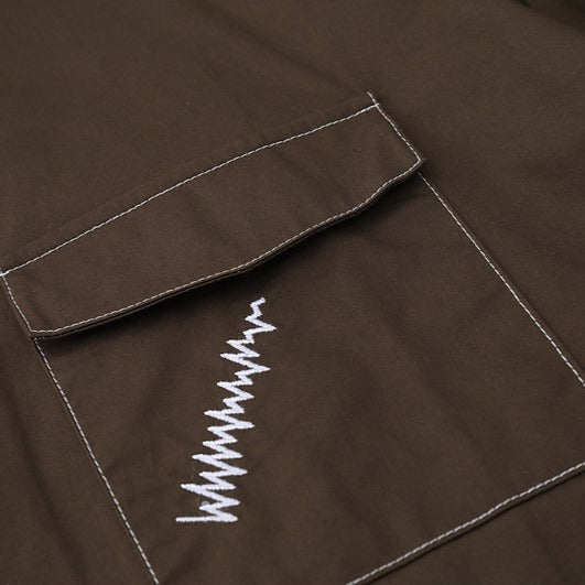 Retro Stripe Pocket Shirt