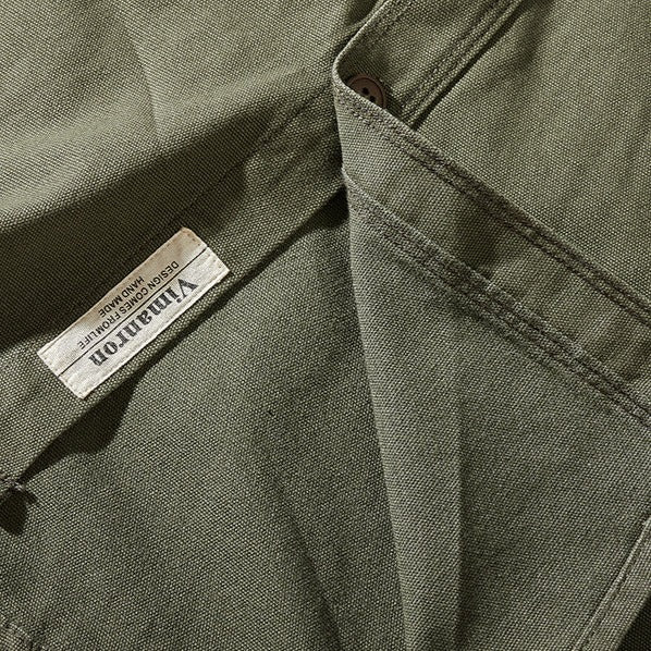 Color scheme patch heavyweight work shirt