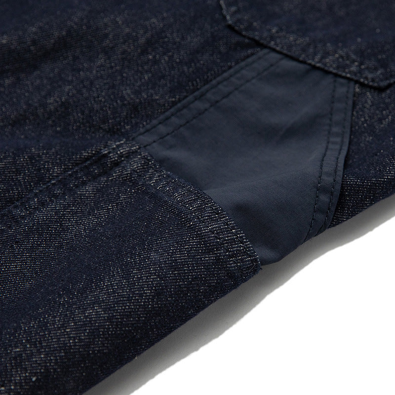 Switch denim shorts
