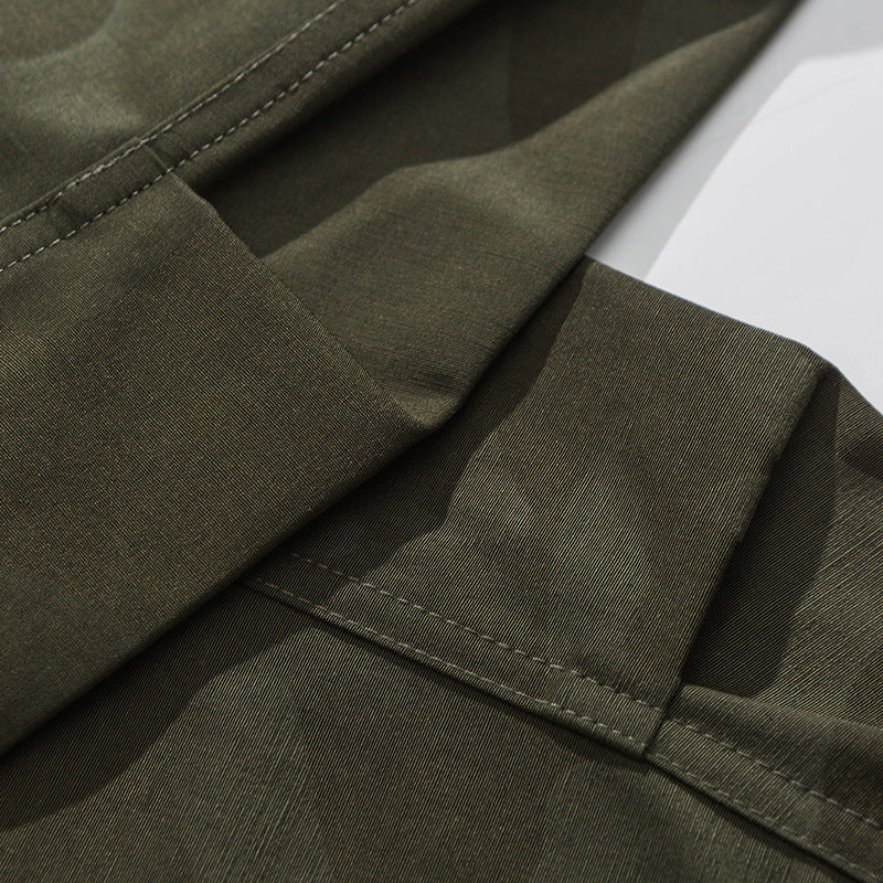Camouflage work shirt with three-dimensional pocket