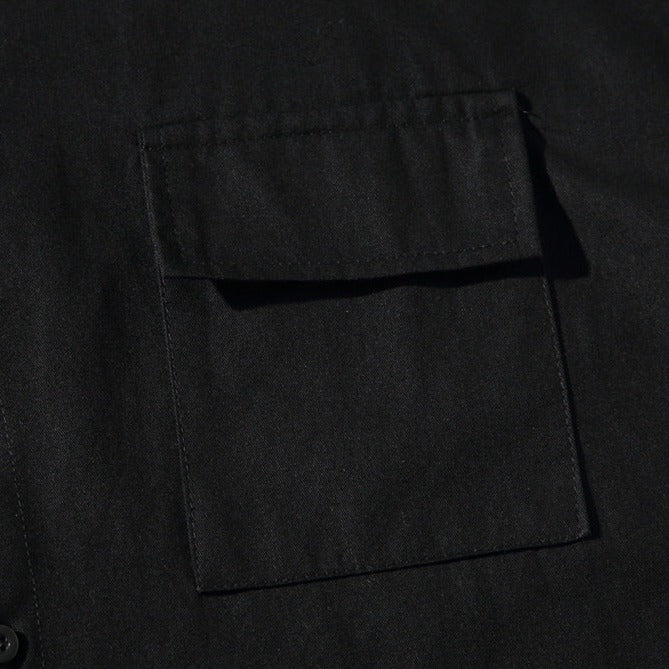 【M~5XL】民族調切り替えレトロ長袖シャツ