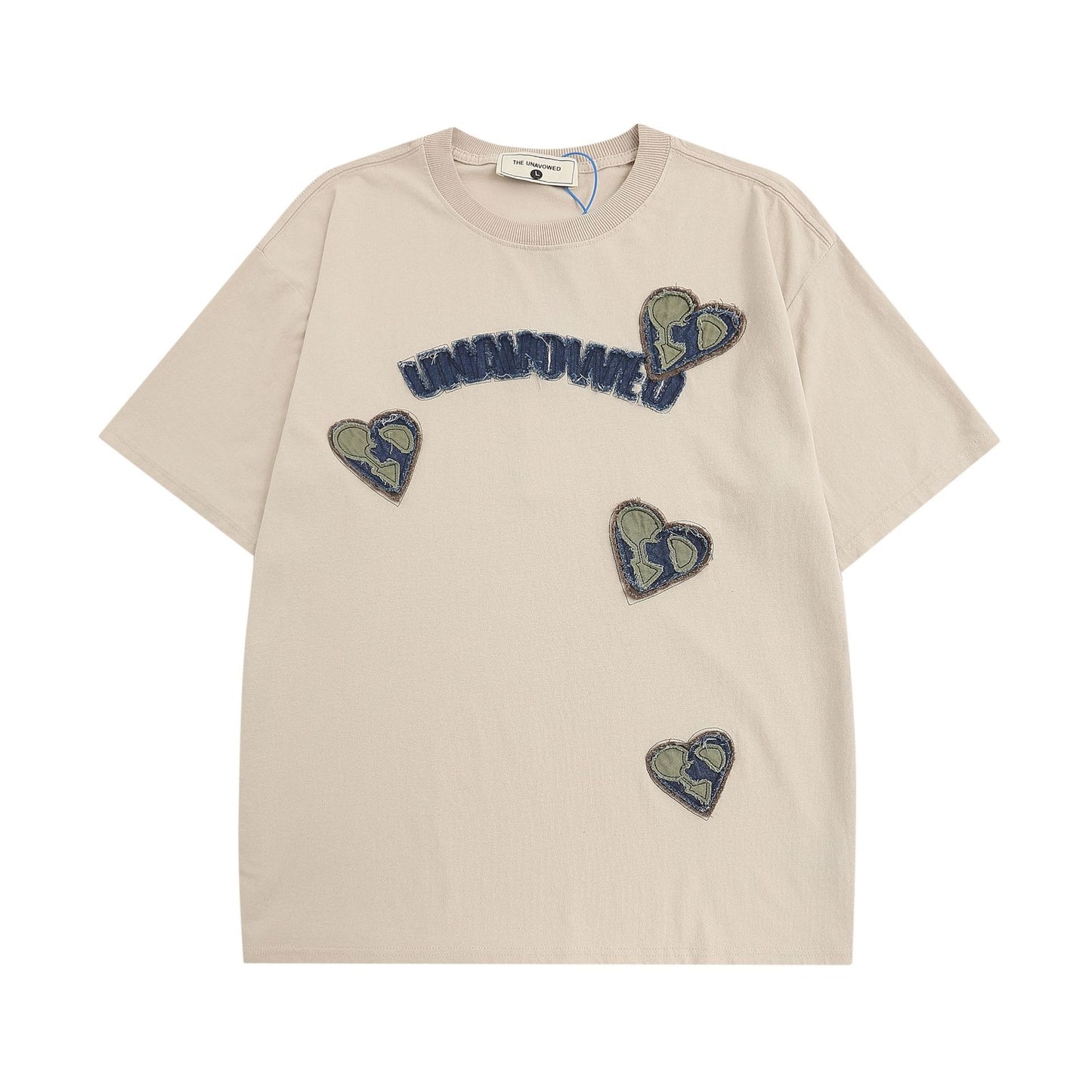 Vintage Wash Distressed Short Sleeve T-Shirt