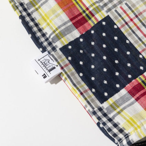 Check pattern short sleeve shirt