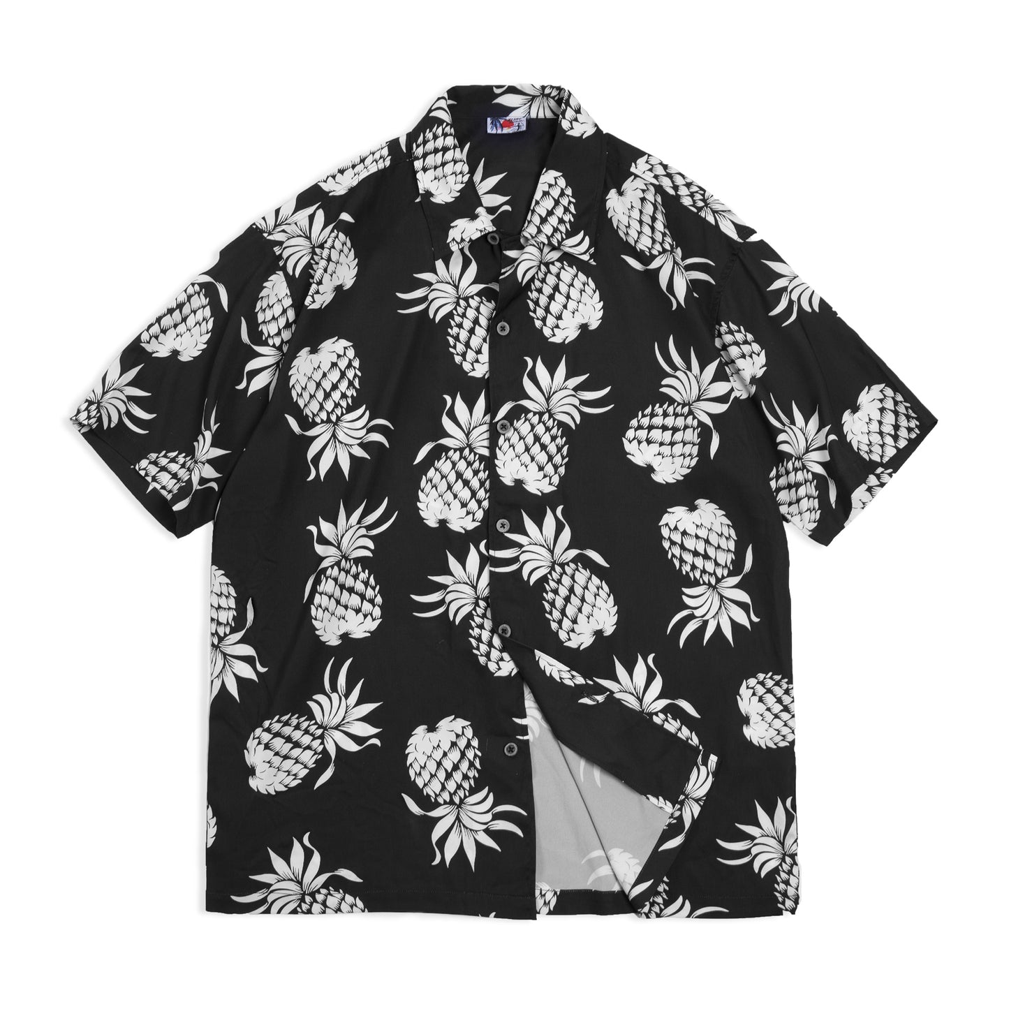 Pineapple Pattern Aloha Shirt