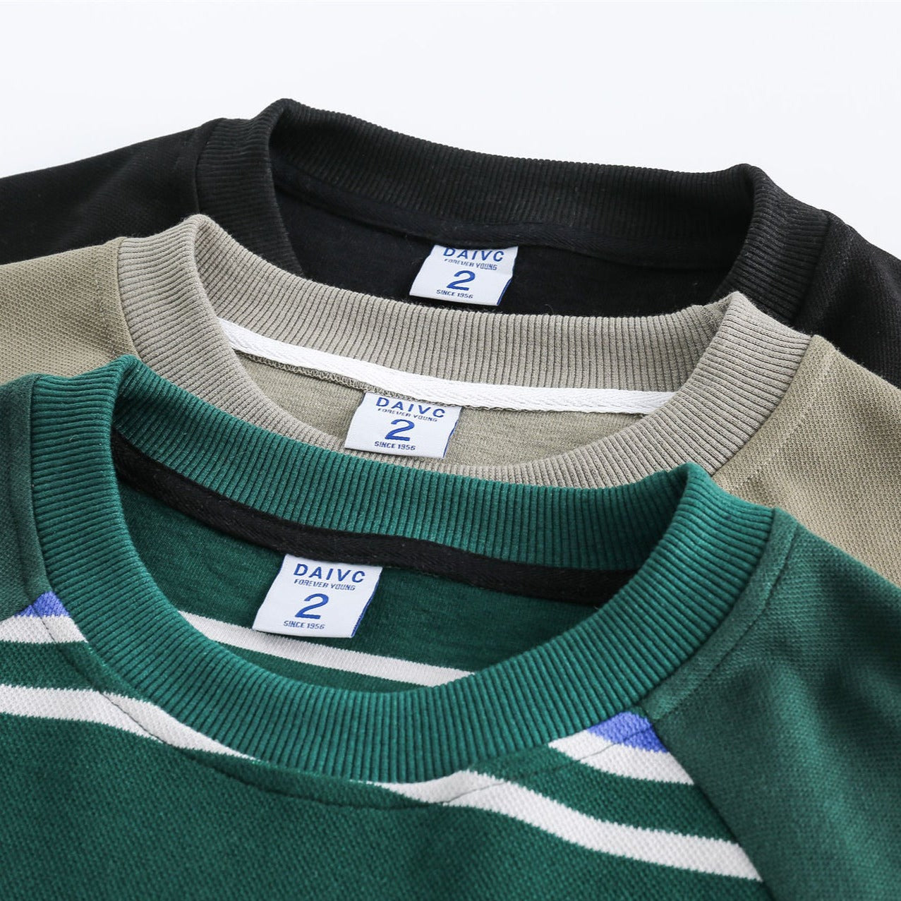 Classic horizontal striped short sleeve T-shirt