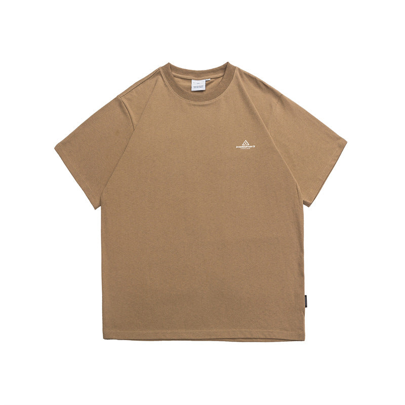 Simple printed short sleeve t-shirt