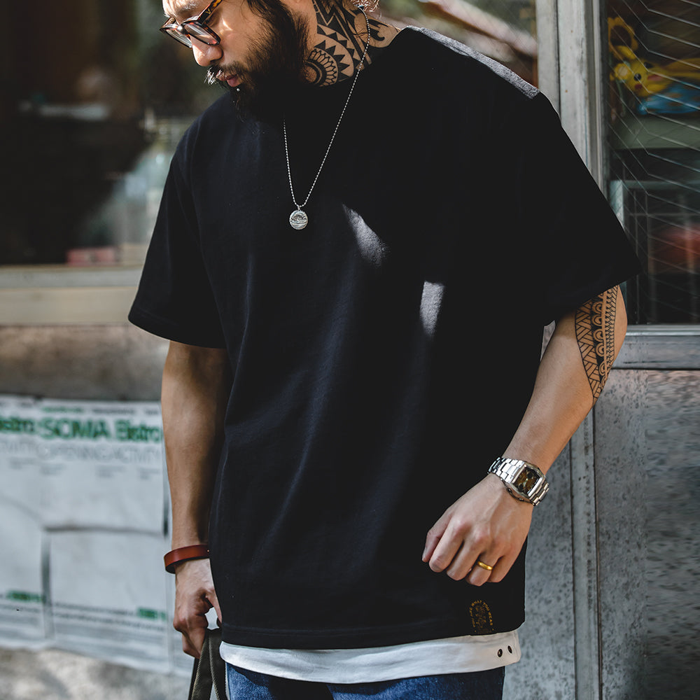 Yokosuka Tiger Embroidered Cotton T-Shirt