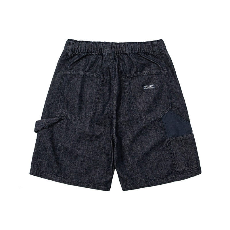 Switch denim shorts