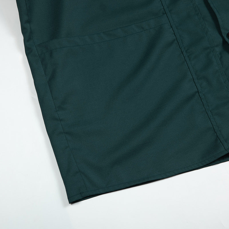 Non-iron big pocket Cuban shirt