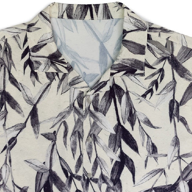 cityboy outdoor loose botanical print shirt