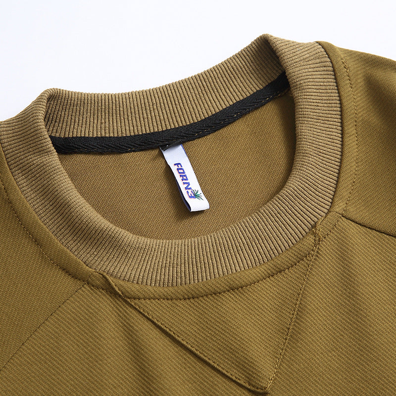 One pocket raglan sleeve sweat