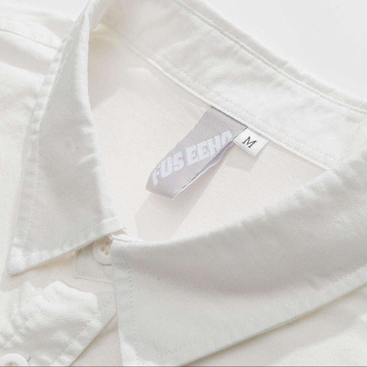 Drawstring lapel collar work shirt