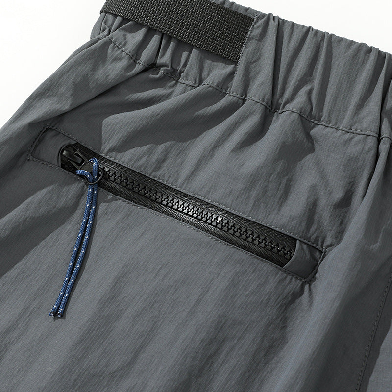 6-pocket nylon easy cargo pants