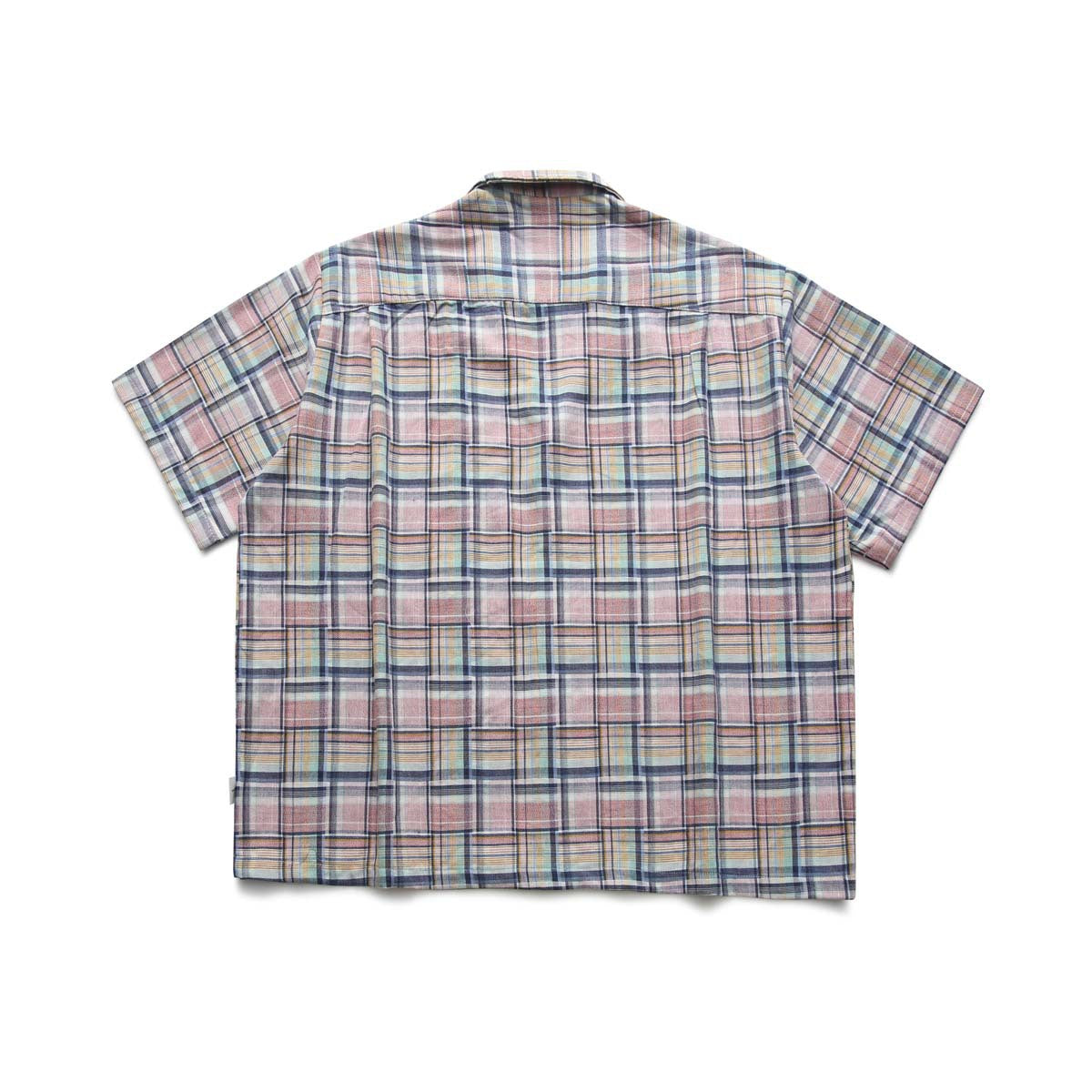 Knitted Colorful Check Cuban Shirt