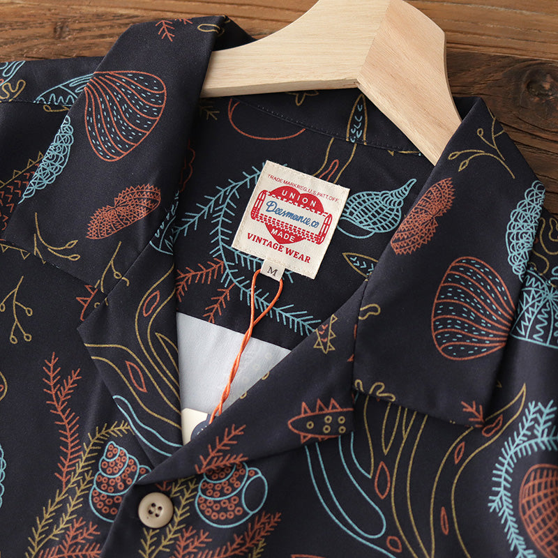 Vintage Loose Hawaiian Beach Shirt