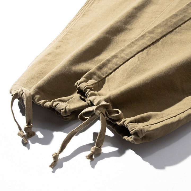 Cotton moleskin deck overalls