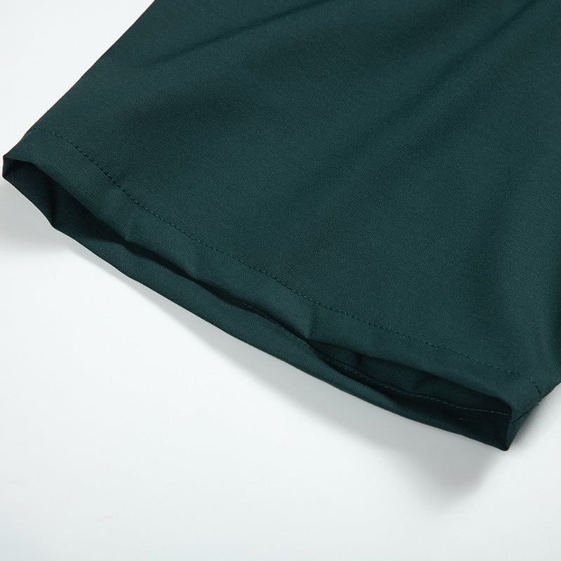 Non-iron big pocket Cuban shirt