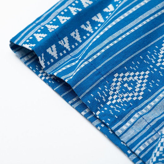 Ethnic geometric print shirt