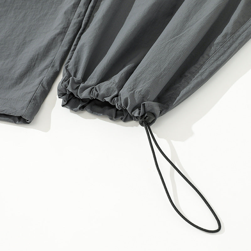 6-pocket nylon easy cargo pants