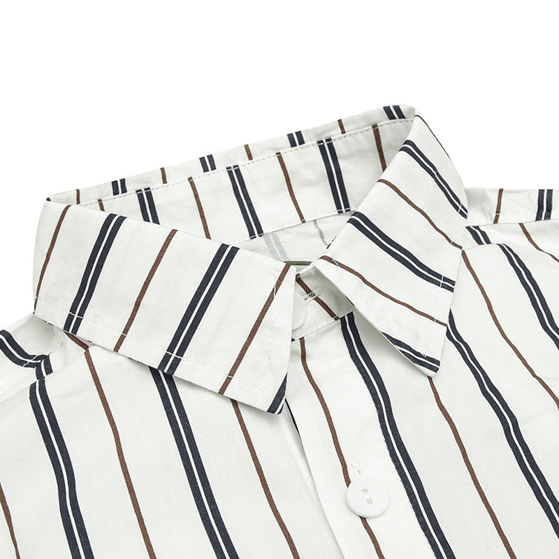 Alternate Stripe Work Shirt