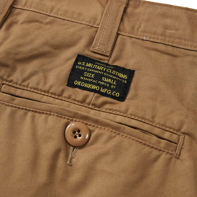 Cropped easy slacks