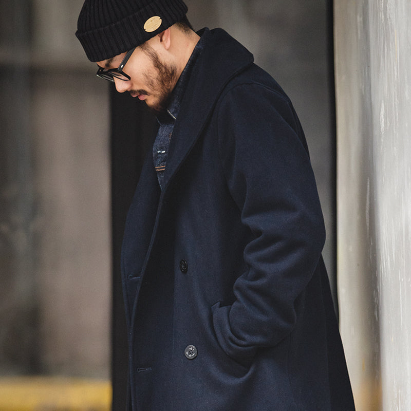 Pea Coat 20oz  海軍ラシャ ウール70.1% ピーコート