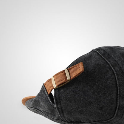 エスニック風配色ウオッシュキャップ