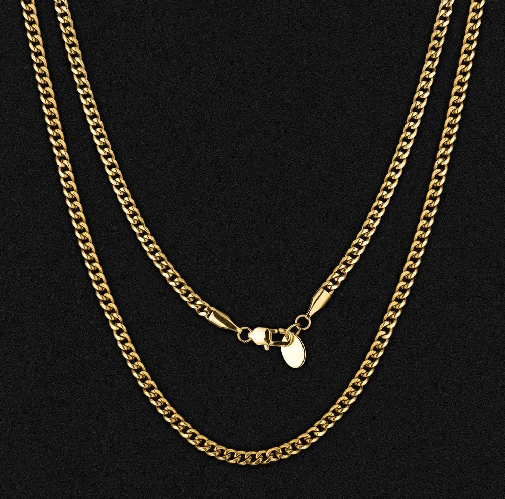 3mm/4mm/6mm 喜平 メンズネックレス