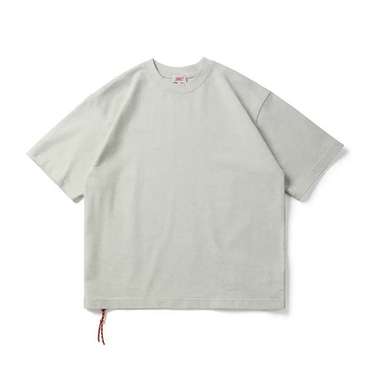 320g紅白ヒモ付きヘビーウェイトTシャツ