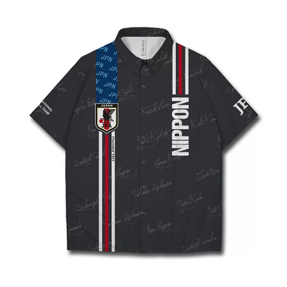 サッカー日本代表レプリカキューバカラーシャツ