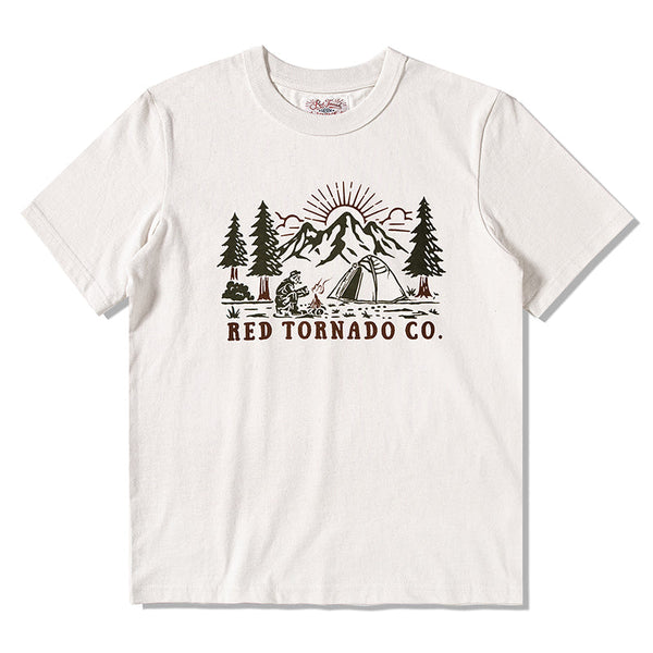 「Outdoor Leisure」シリーズ　プリントヘビーウエイトTシャツ