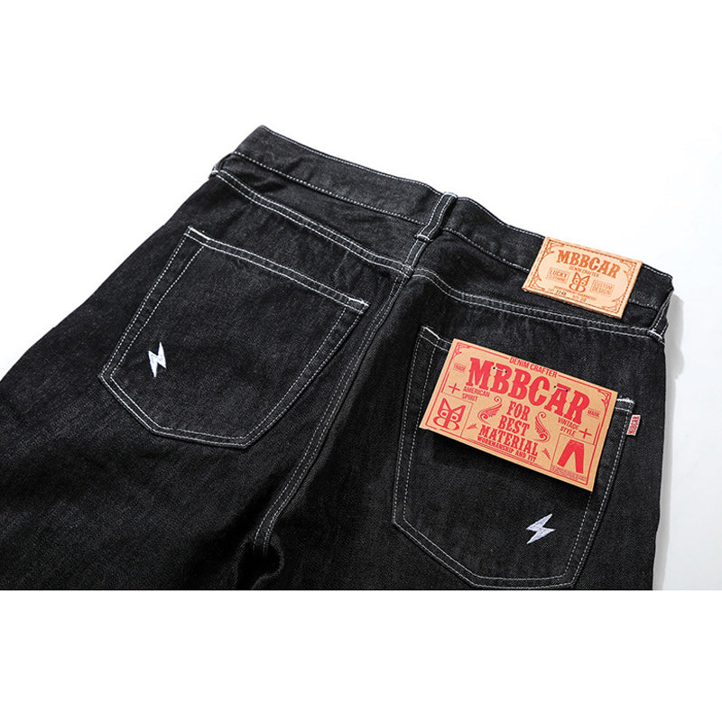 14oz 赤耳テーパードデニムパンツ – streofit